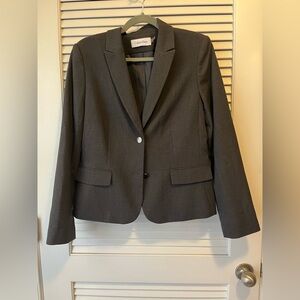 Calvin Klein Women's Charcoal Blazer